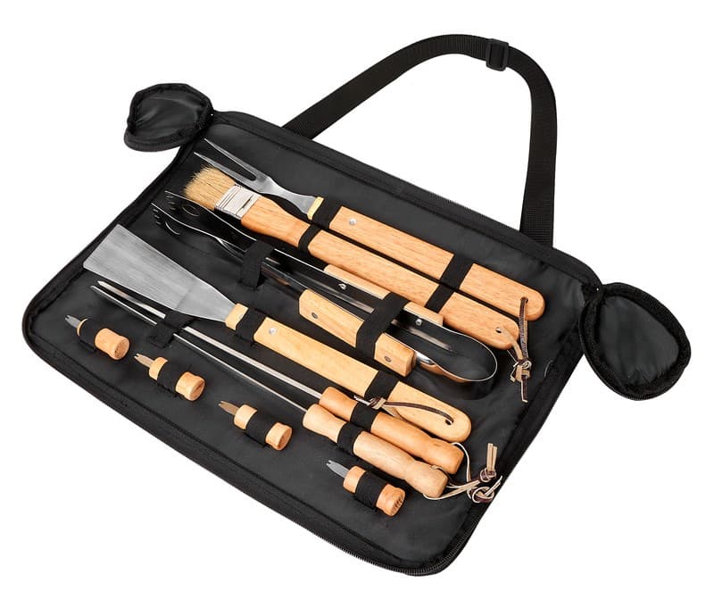 SET DE BBQ WAHIBA — NEGRO