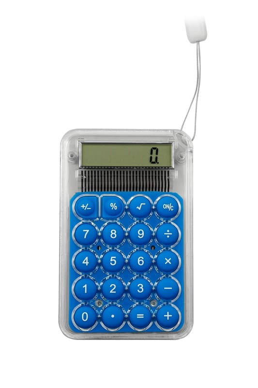 CALCULADORA ZUEL — AZUL