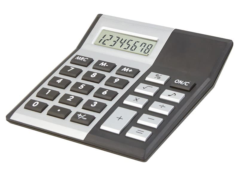 CALCULADORA MAX — NEGRO