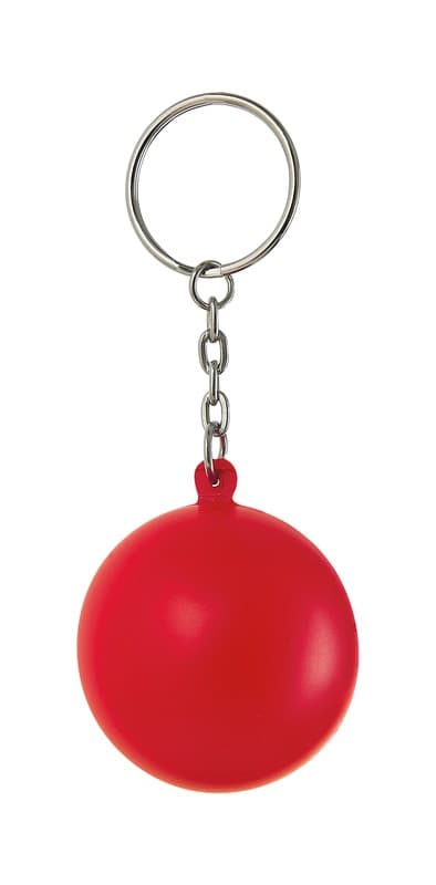 LLAVERO ANTI-STRESS — ROJO