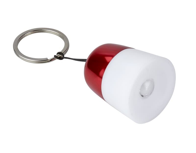 LLAVERO CON LUZ WILTZ — ROJO