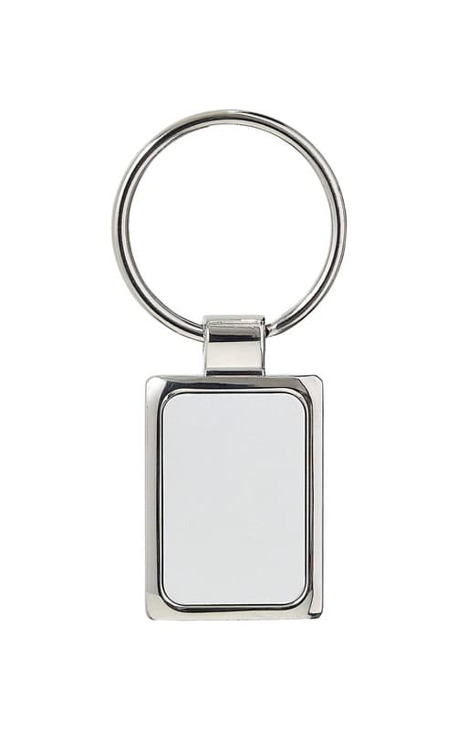 LLAVERO SQUARE — PLATA