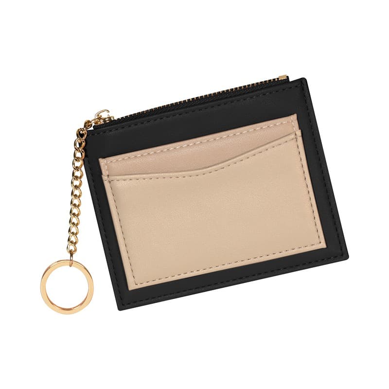 CARTERA MONEDERO IRIS — NEGRO